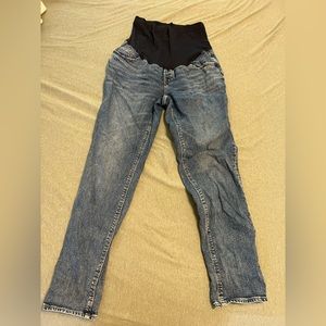 Old Navy maternity boyfriend jeans size 10 long